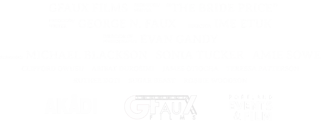 Film credit slate with production company logos
