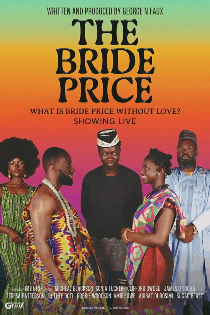 The Bride Price poster with five characters